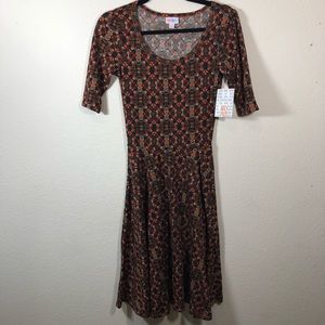 Lularoe Nicole Dress XS BNWT